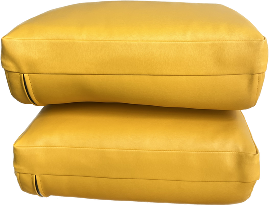 Seat Back W/ Hooks + Shaped Seat Bottom- WOODEN SEATS