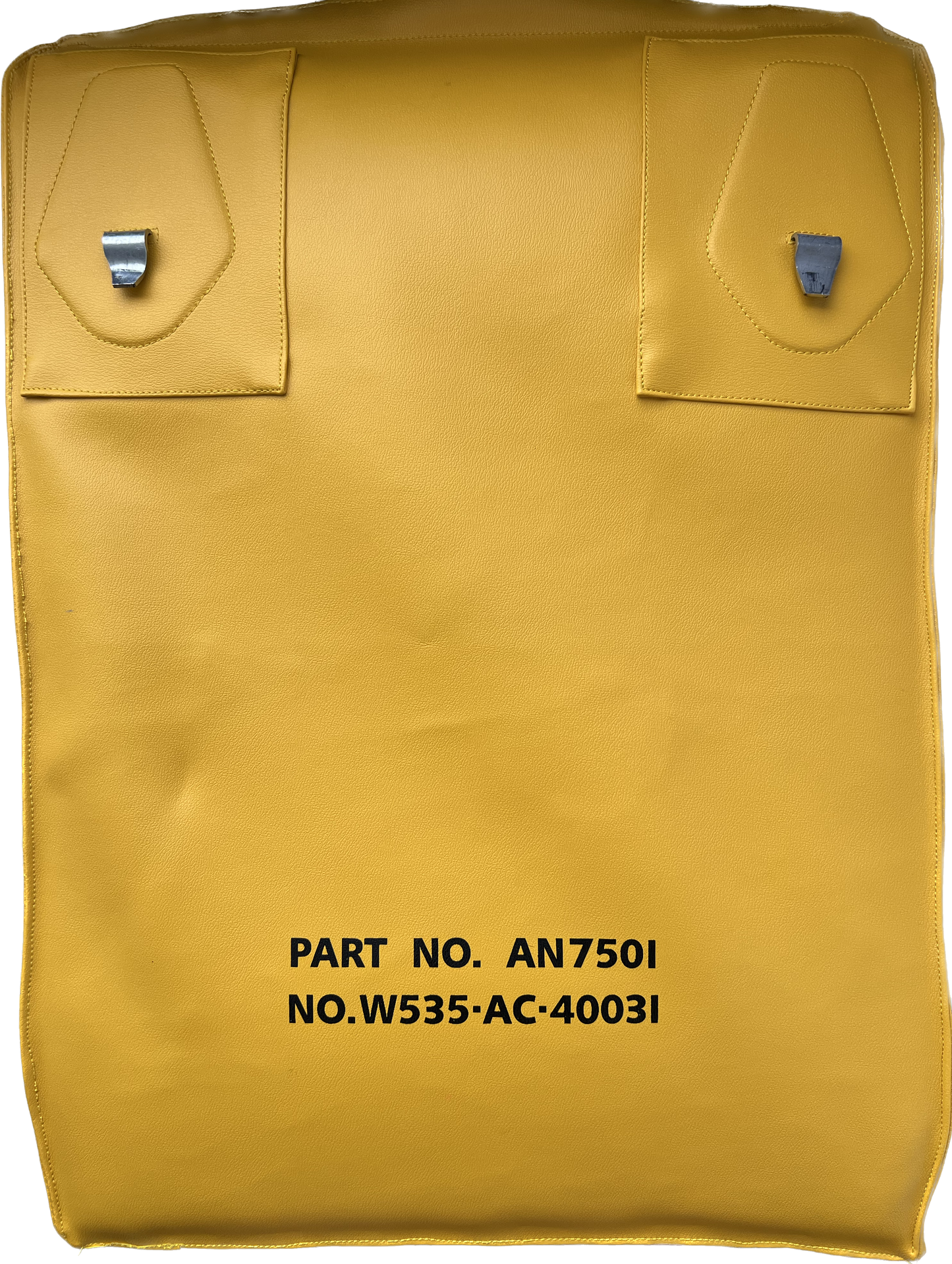 Seat Back W/ Hooks + Shaped Seat Bottom (SET)