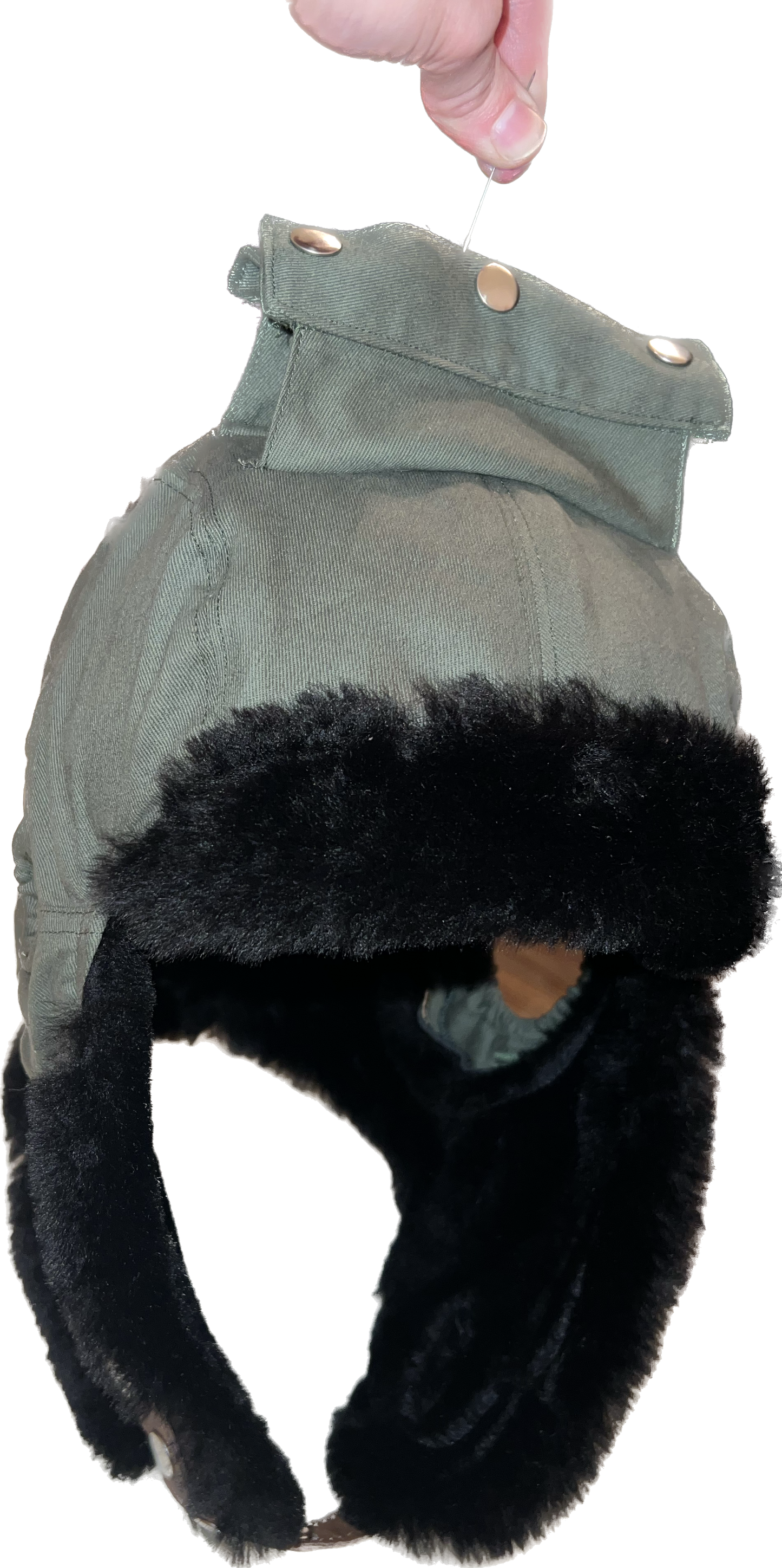 Shearling Hat (Embroidered)