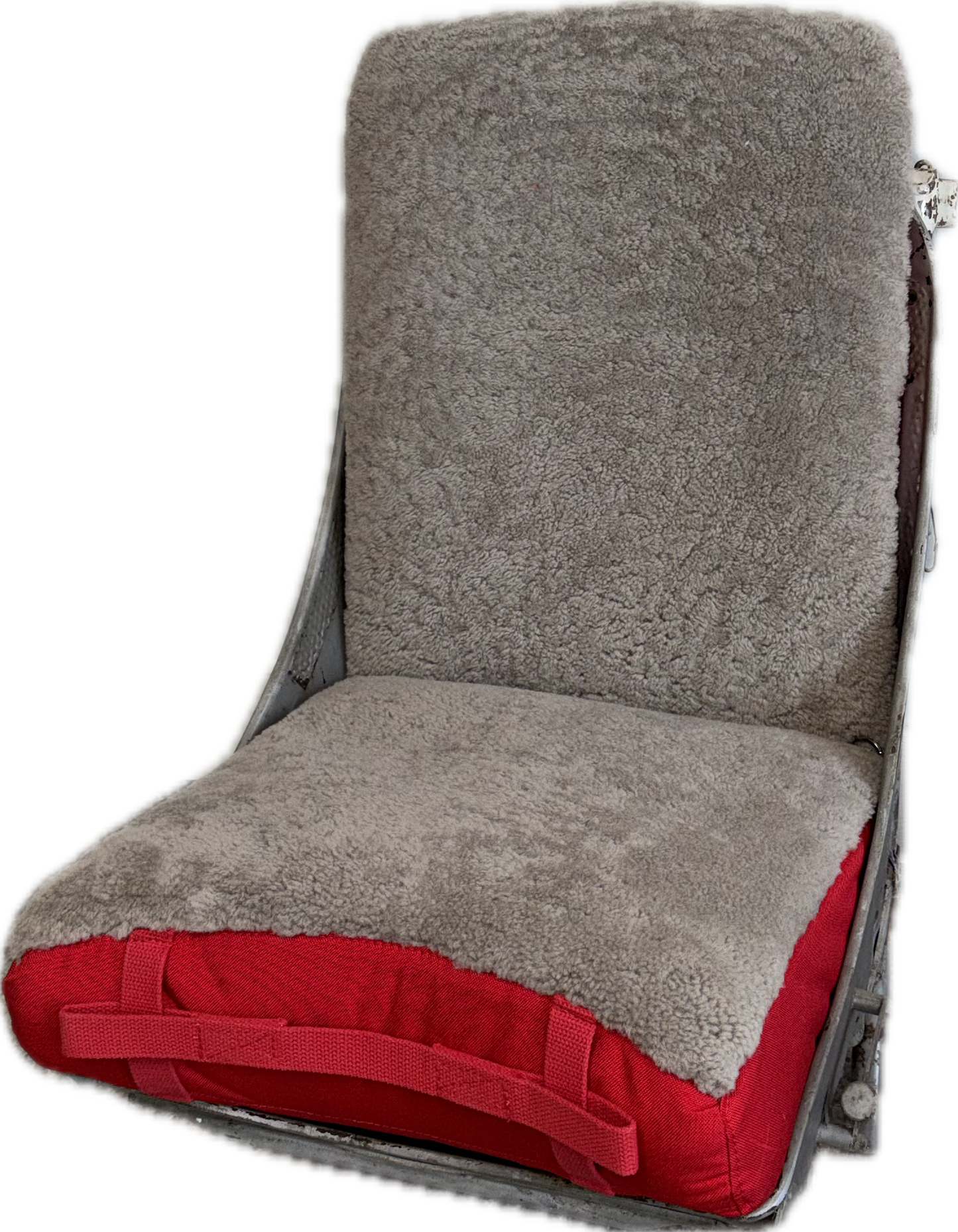 Shearling Seat Set- Metal Seat