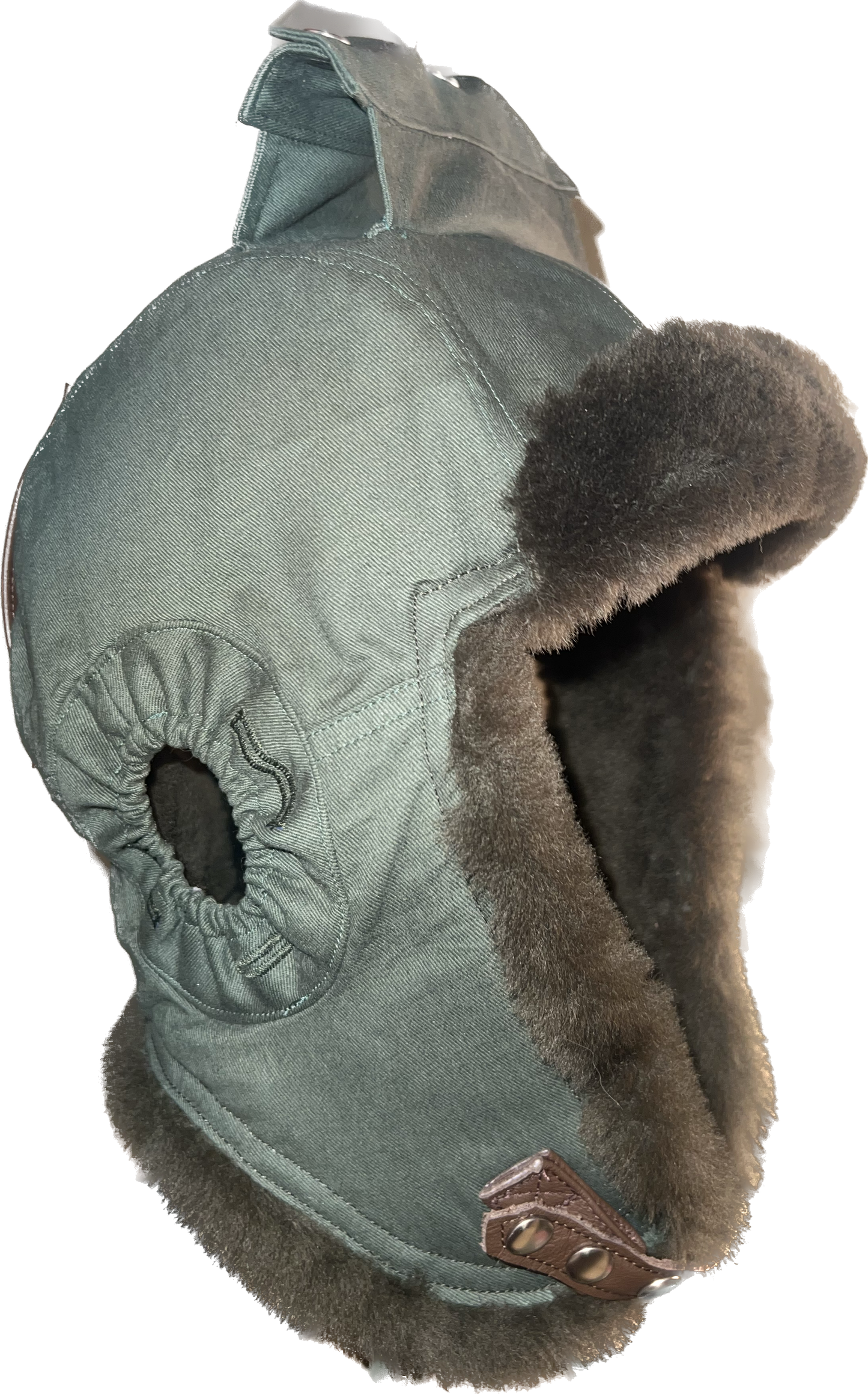 Shearling Hat (Embroidered)