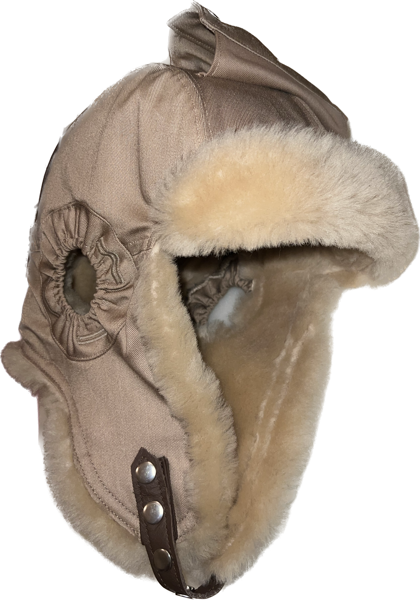 Shearling Hat (Embroidered)